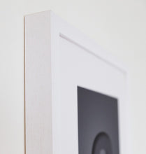 Load image into Gallery viewer, detail of white wooden picture frame