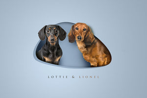 Chic Shapes - 2  Pets, Digital Only
