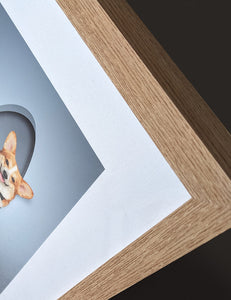 Chic Shapes - 1 Pet, Framed