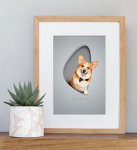 Load image into Gallery viewer, Chic Shapes - 1 Pet, Framed