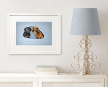 Load image into Gallery viewer, Chic Shapes - 2 Pets, Framed