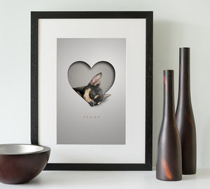 Heartfelt Single Image Framed