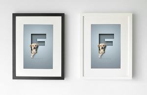 Add a white, black or Oak effect picture frame