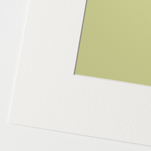 Load image into Gallery viewer, Detail of off-white mount surround for quality print